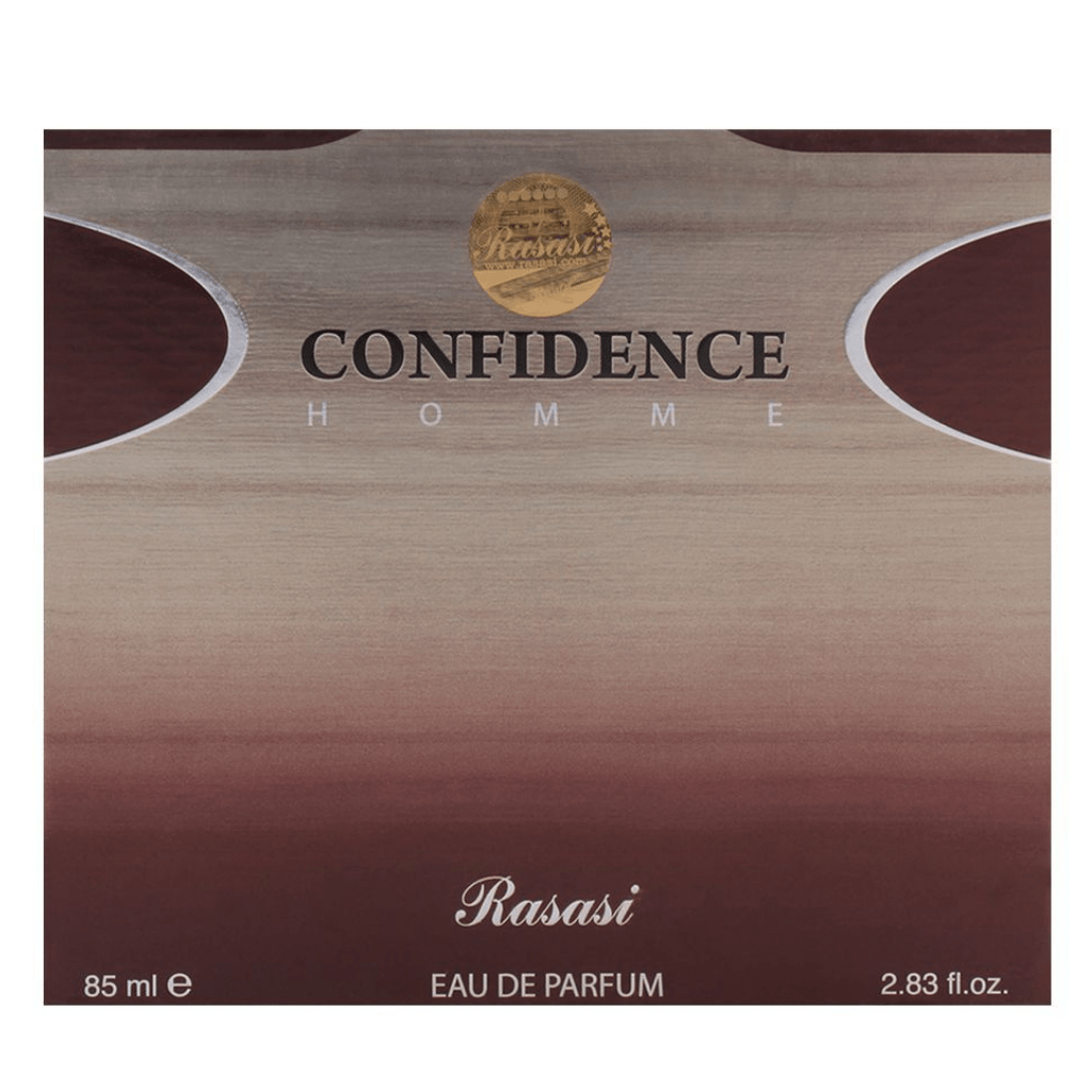 Confidence for Men EDP - 85 ML by Rasasi - Intense oud