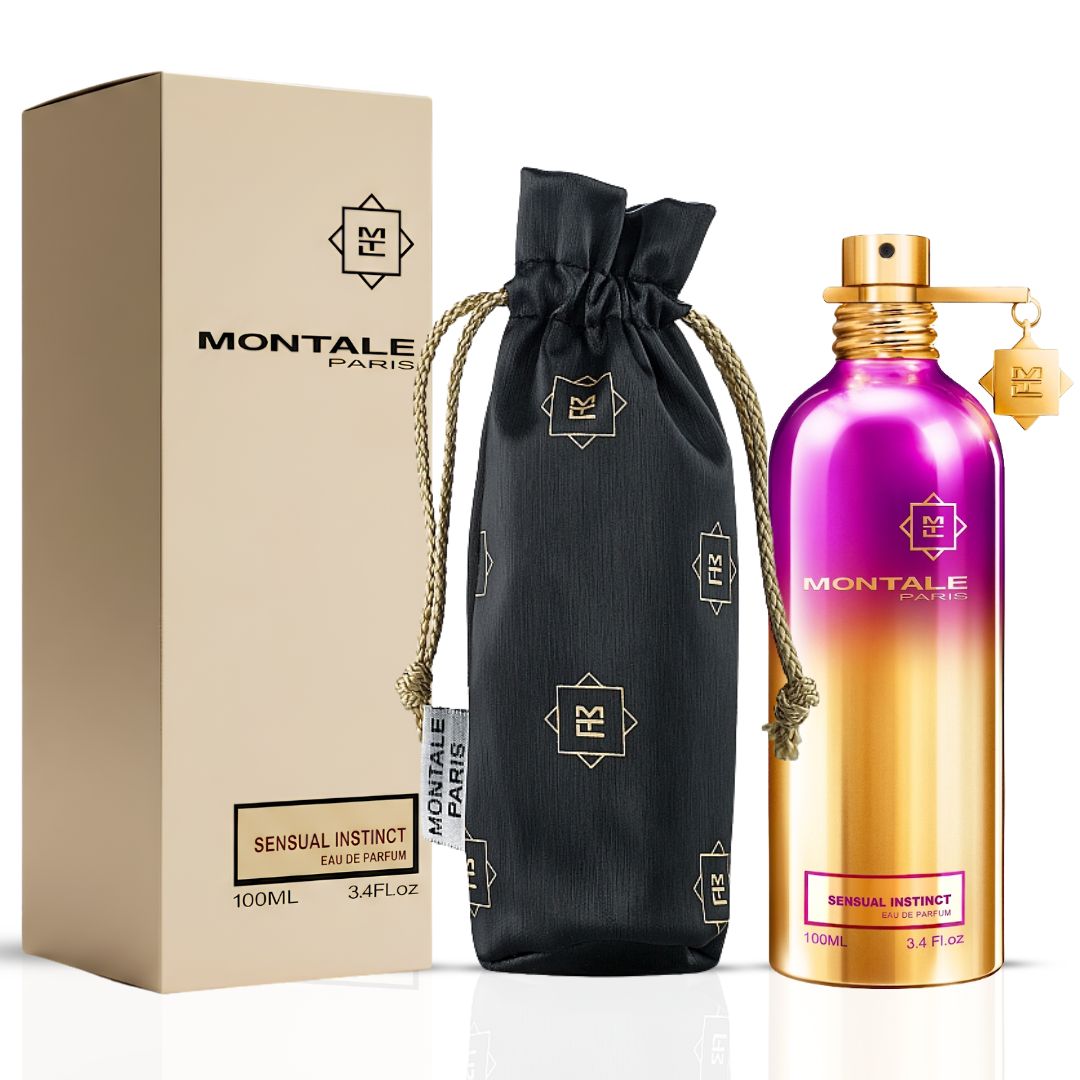 Montale Sensual Instinct Eau de Parfum spray 100ml bottle with elegant design and branding visible.