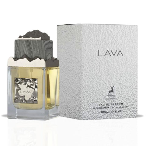 Lava Eau De Parfum Spray 100ML (3.4 OZ) By Maison Alhambra | Long Lasting, Fresh & Aromatic Scent. - Intense Oud