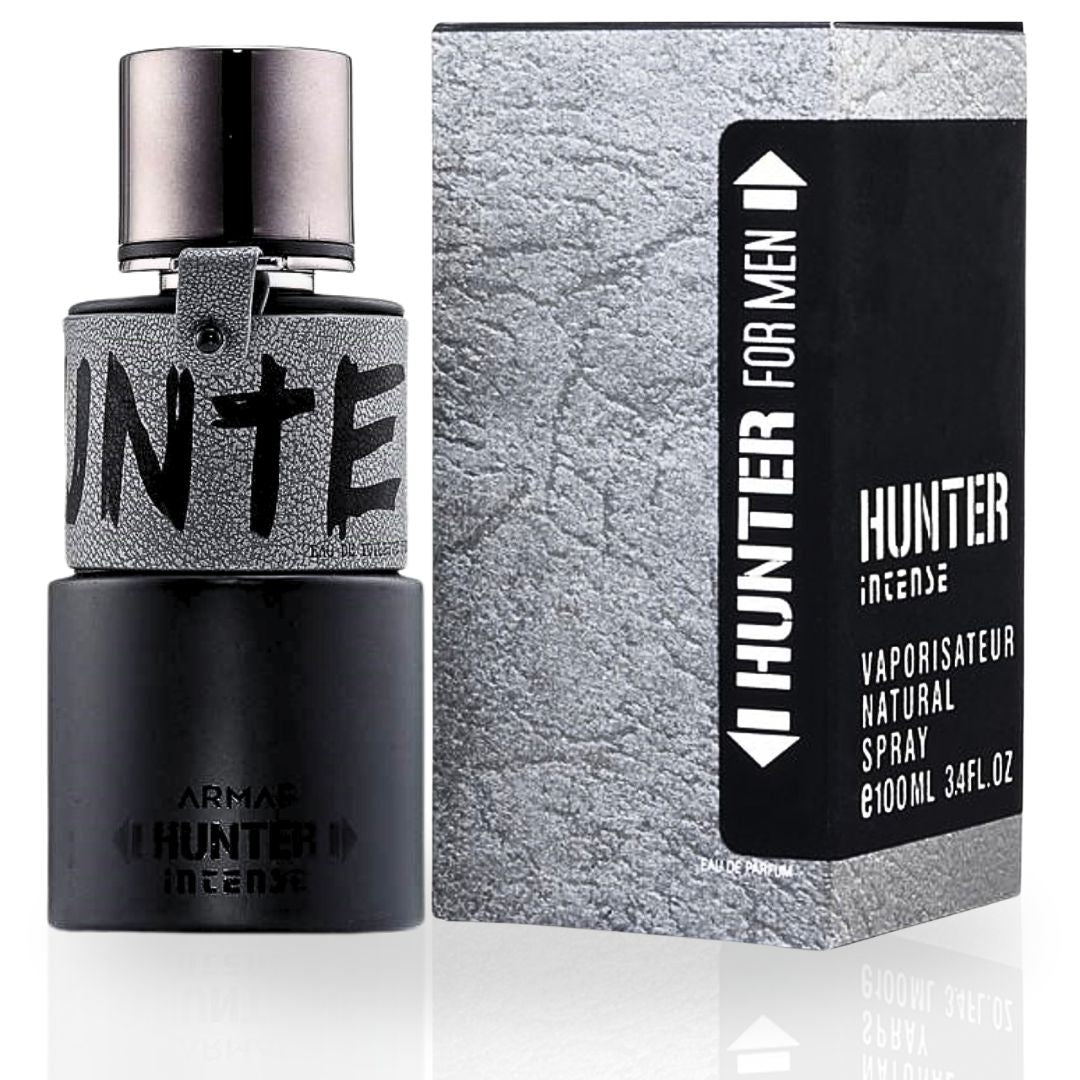 Hunter Intense For Men EDP Spray 100ML (3.4 OZ) By Armaf | Long Lasting, Exotic, Signature Masculine Scent. - Intense Oud