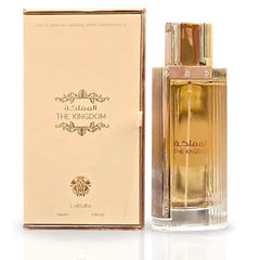 The Kingdom for Women EDP Spray 100ML (3.4 OZ) by Lattafa | Long Lasting, Luxurious, Captivating Fragrances. - Intense Oud