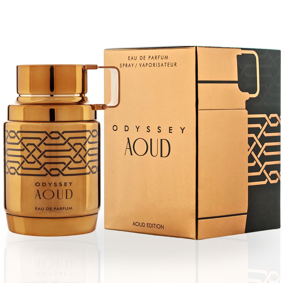Odyssey Aoud EDP Spray 100ML (3.4 OZ) By Armaf | Long Lasting, Exquisite, Signature Scents. - Intense Oud