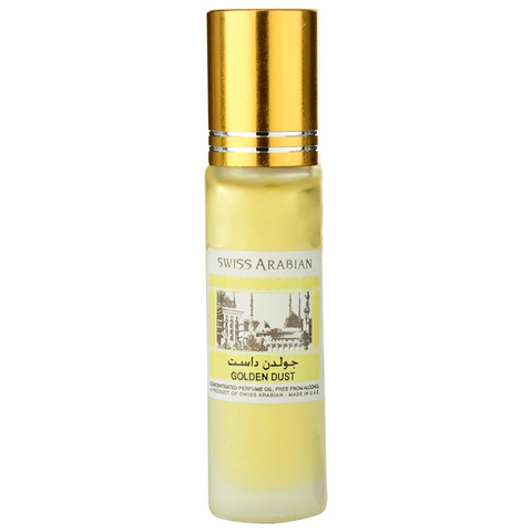 Golden Dust Perfume Oil - 10 ML (0.3 oz) by Swiss Arabian - Intense oud