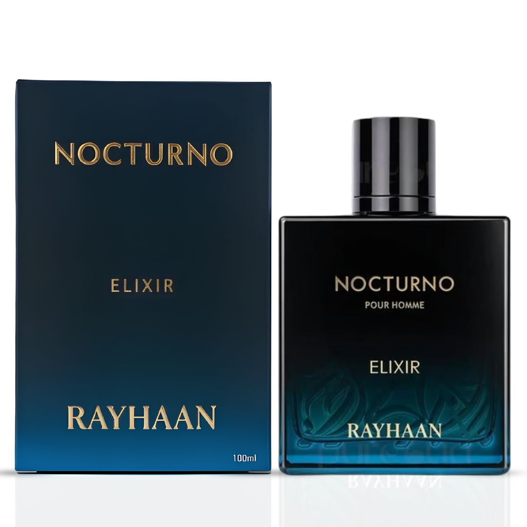 Rayhaan Nocturno Elixir Eau de Parfum Spray 100ml (3.4 oz) by Rayhaan