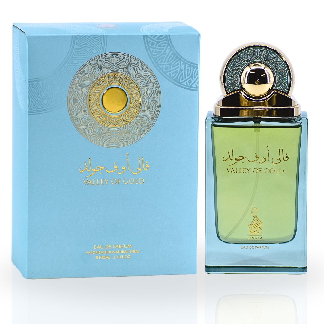Valley Of Gold EDP Spray 100ML (3.4 OZ) By RISALA | Discover The Captivating Essence Of Freshness & Depth. - Intense Oud