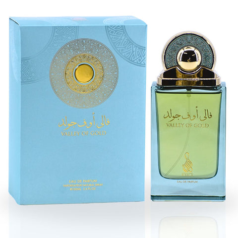 Valley Of Gold EDP Spray 100ML (3.4 OZ) By RISALA | Discover The Captivating Essence Of Freshness & Depth. - Intense Oud