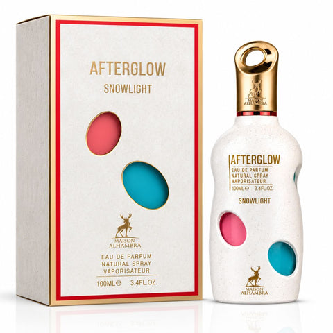 Afterglow Snowlight Eau de Parfum Spray 100ml (3.4 oz) by Maison Alhambra
