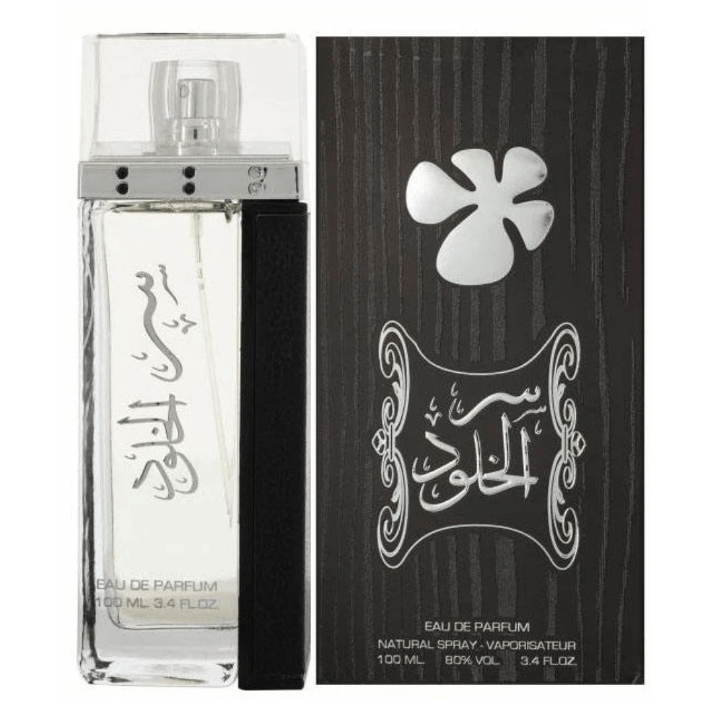 Ser Al Khulood Silver EDP-100ML by Lattafa - Intense oud