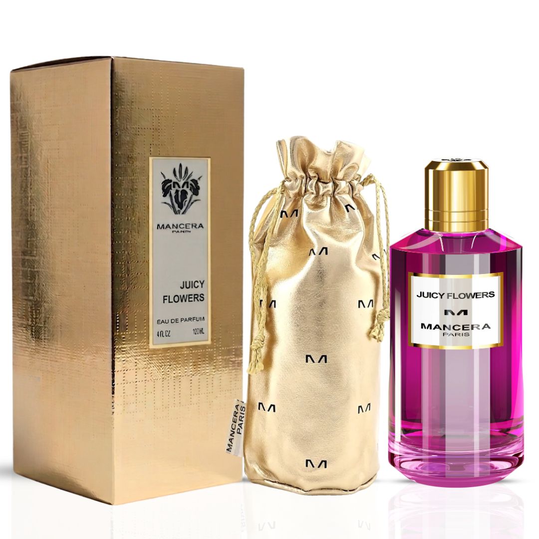Juicy Flowers Eau de Parfum Spray 120ml (4.0 oz) by Mancera