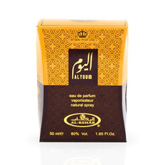 Al Youm EDP Spray 50ML (1.7 OZ) By Al Rehab | A Spicy, Rich, And Indulgent Fragrance With Layered Sweetness. - Intense Oud