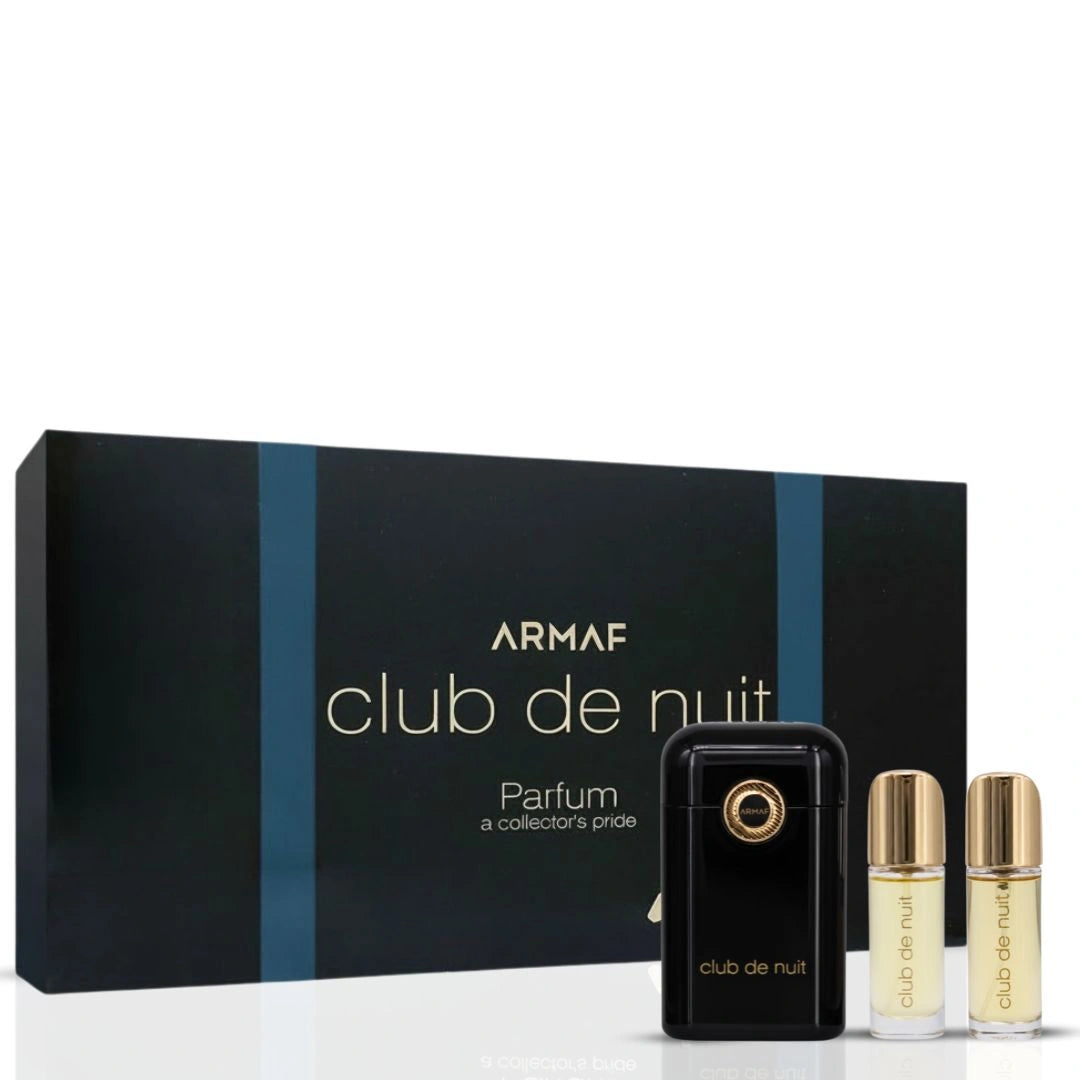 Club De Nuit Men Parfum Travel Buddy Set 12ml (0.4 oz) by Armaf - Intense Oud