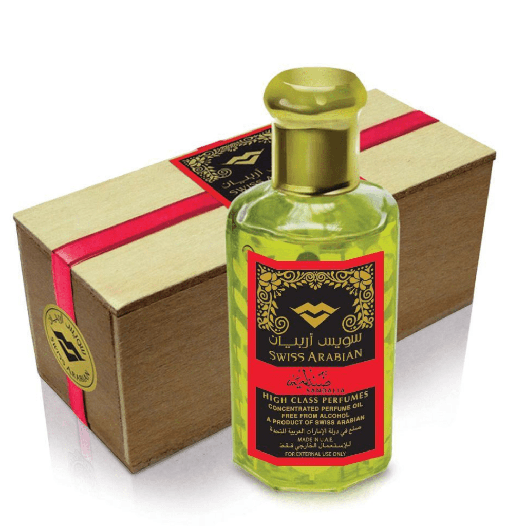 Sandalia EG40 Perfume Oil - 95 ML (3.21 oz) by Swiss Arabian - Intense oud