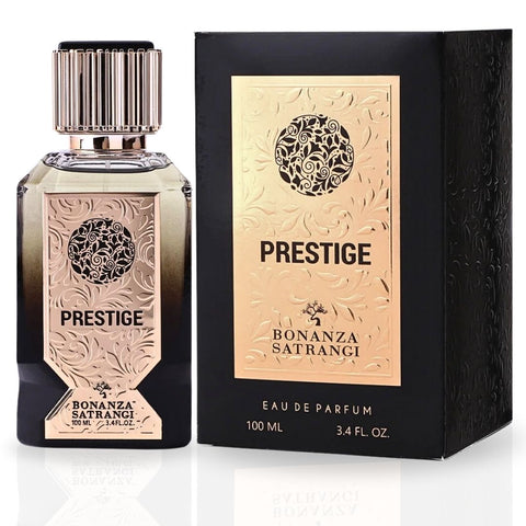 Prestige EDP Spray 100ML (3.4 OZ) by Bonanza Satrangi | Long Lasting, Fruity, Spicy, Floral, Luxurious Fragrance. - Intense Oud