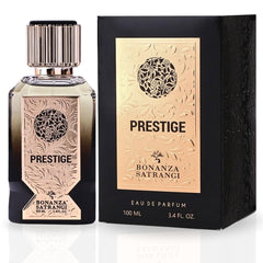 Prestige EDP Spray 100ML (3.4 OZ) by Bonanza Satrangi | Long Lasting, Fruity, Spicy, Floral, Luxurious Fragrance. - Intense Oud