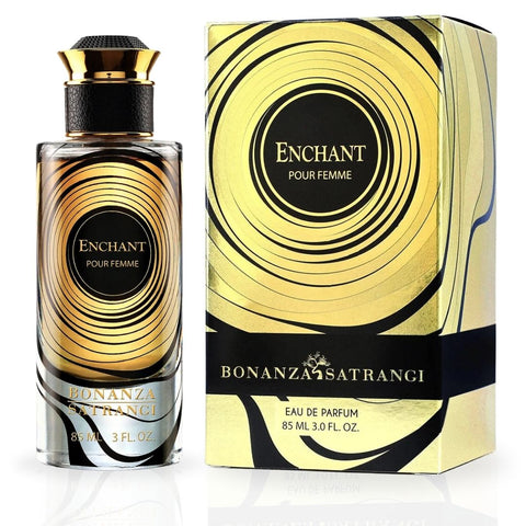 Enchant Pour Femme EDP Spray 85ML (3.0 OZ) by Bonanza Satrangi | Long Lasting, Elegant, Warm, Sensual, Luxurious Fragrance. - Intense Oud
