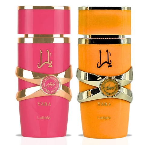 Yara Candy & Yara Tous Eau de Parfum Sprays 100ml (3.4 oz) by