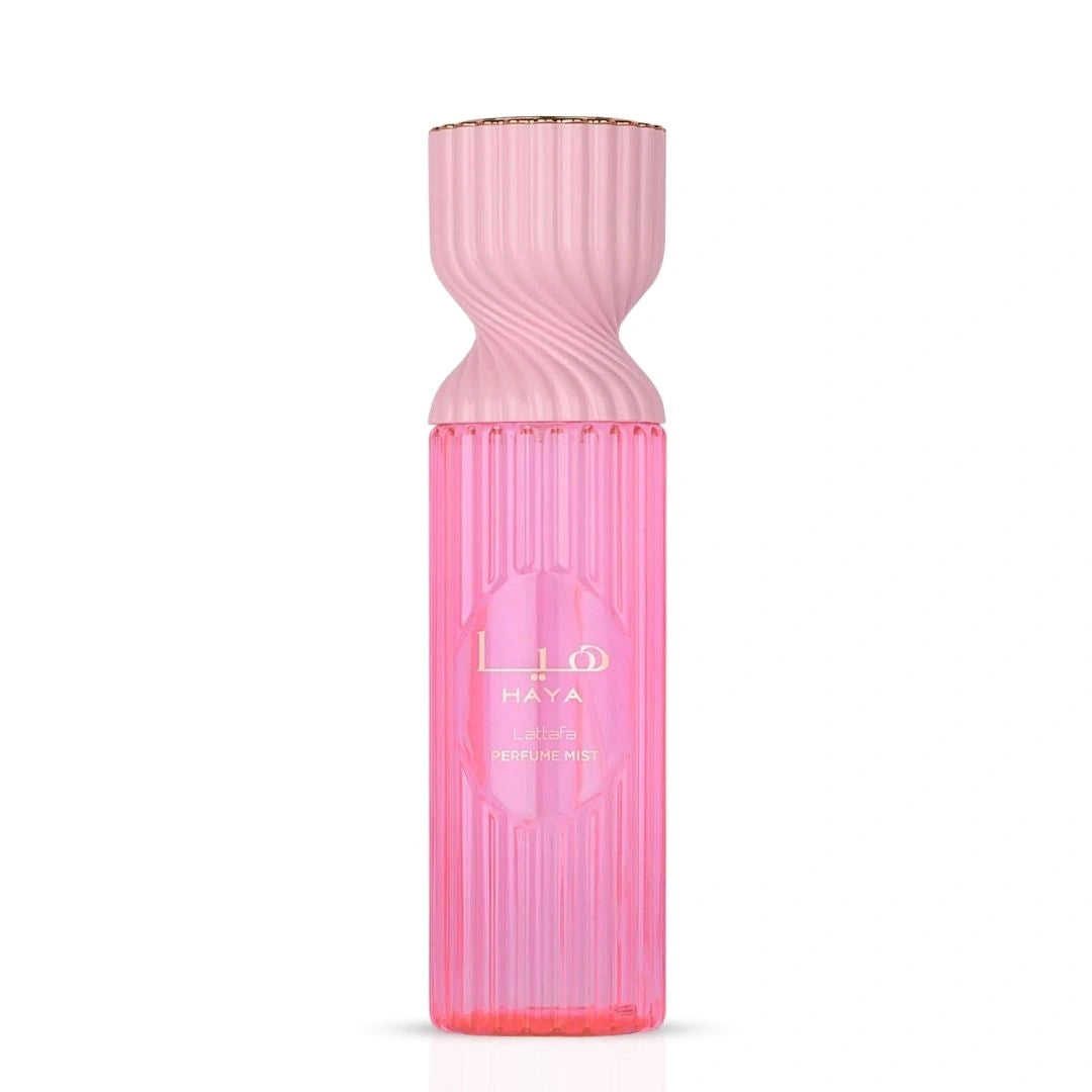 Haya Perfume Mist 250ml (8.4 oz) by Lattafa | Where Glamour Meets Grace - Intense Oud