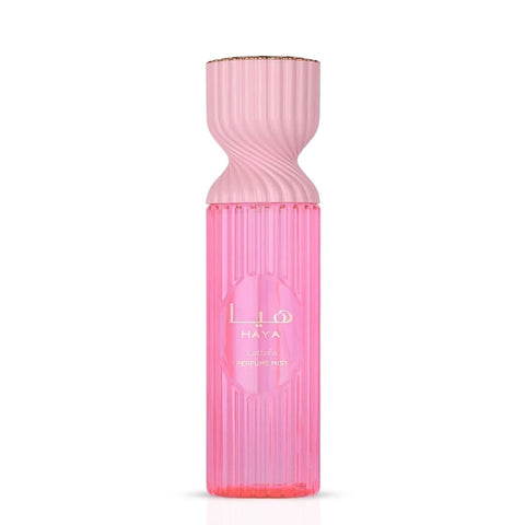 Haya Perfume Mist 250ml (8.4 oz) by Lattafa | Where Glamour Meets Grace - Intense Oud