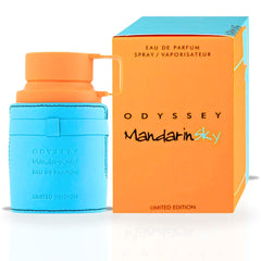 Odyssey Mandarin Sky Limited Edition EDP Spray 60ML (2.02 OZ) By Armaf | Long Lasting, Luxurious, Refreshing Aroma. - Intense Oud