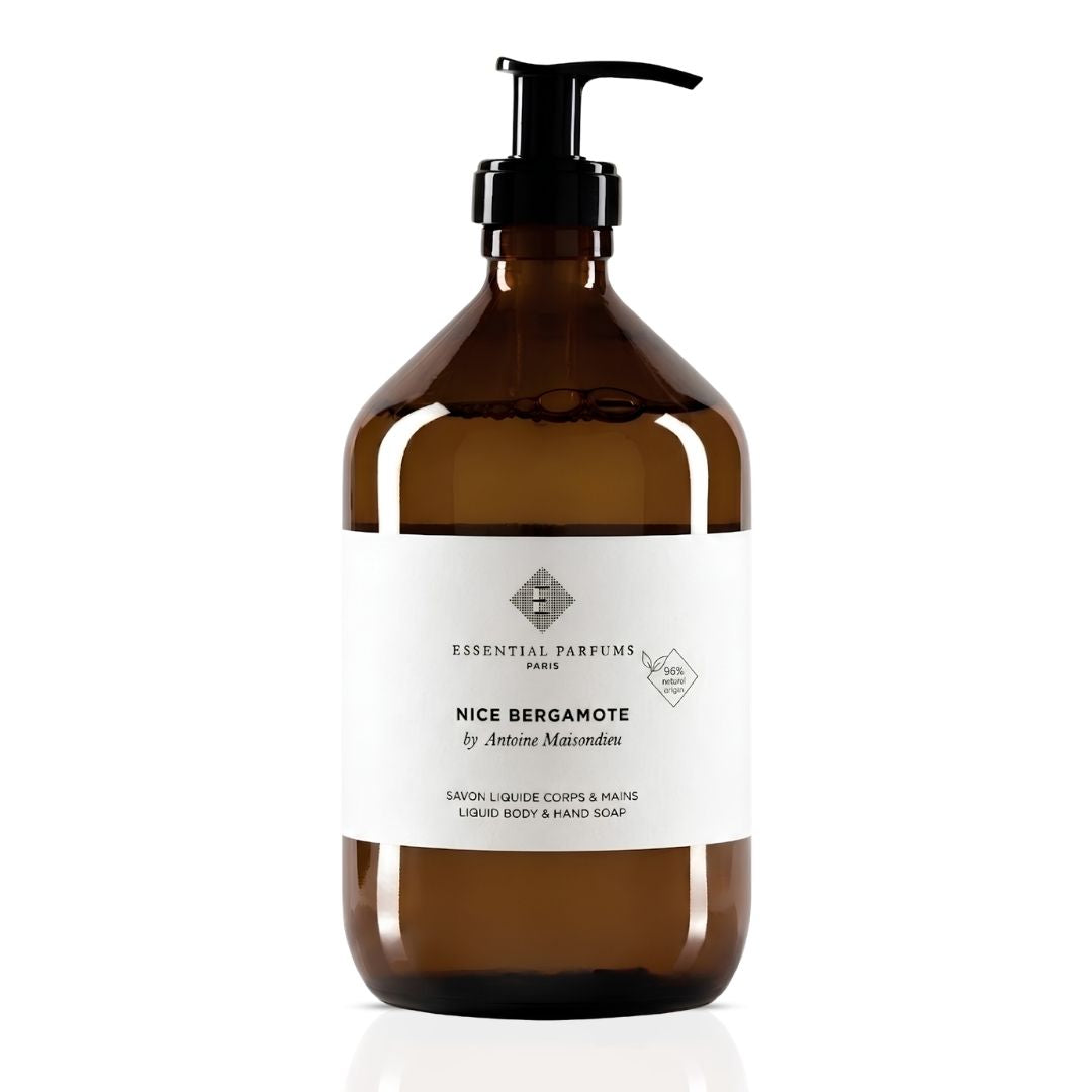 Nice Bergamote by Antoine Maisondieu Body & Hand Soap 500ml (16.09 oz) by Essential Parfums