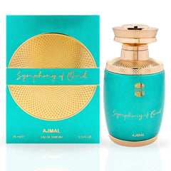 Symphony of Oud EDP Spray 75ML (2.5 OZ) by AJMAL | Long Lasting, Luxurious, Captivating, Divine, Signature Scents. - Intense Oud