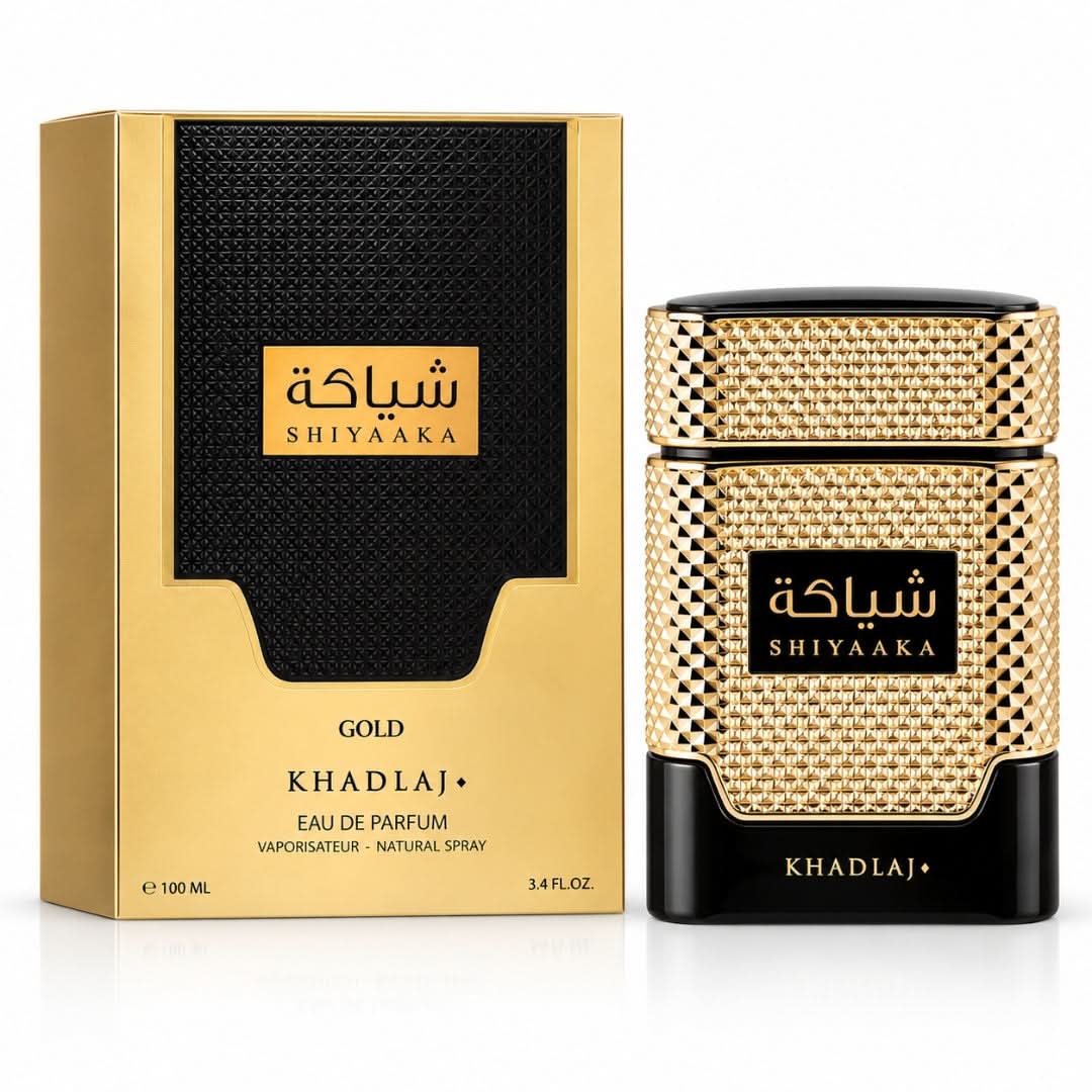 Khadlaj Shiyaaka Gold Eau de Parfum Spray 100ml bottle perfume product image