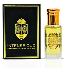 Mukhallat Al Najm Perfume Oil 12ML (0.40 OZ) With Black Gift Box By Intense Oud | Elegant Rose With Vetiver, Smoky Oud & Amber. - Intense Oud