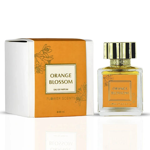 Orange Blossom Eau de Parfum Spray 65ml (2.2 oz) by Flower Scents | Mandarin Sparkle. Orange Blossom Silk. Praline’s Addictive Finish. - Intense Oud