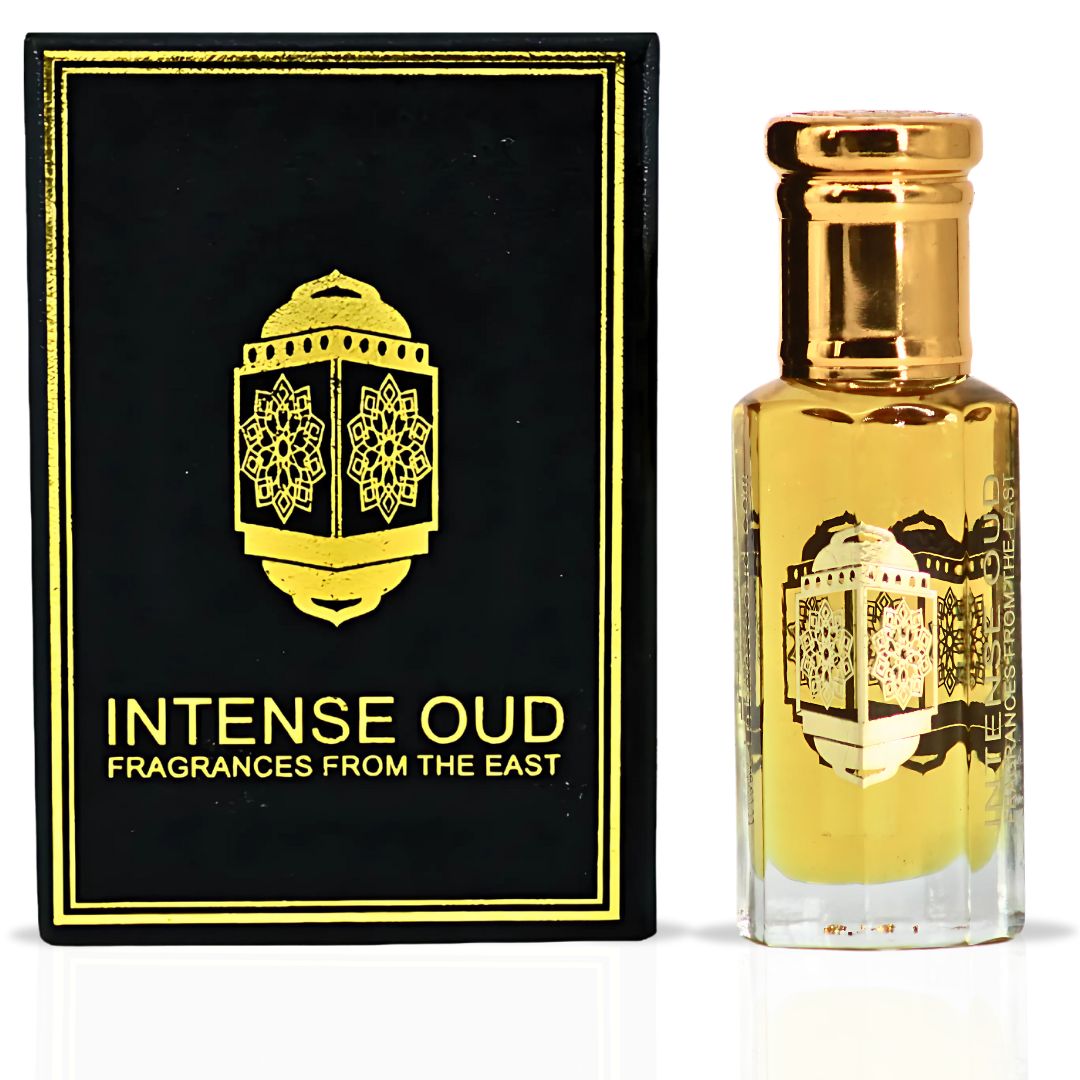 Rashid Al Layl Perfume Oil 12ML (0.40 OZ) With Black Gift Box By Intense Oud | A Romantic Blend Of Rose & Jasmine, Deepened By Vetiver & Patchouli. - Intense Oud