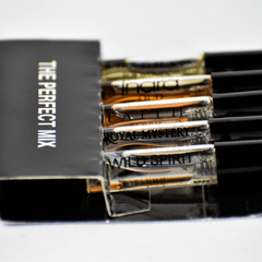 5 SA Sample - Shaghaf Women, Faith Bloom, Royal Mystery, Inara Oud, Wild Spirit - Intense oud