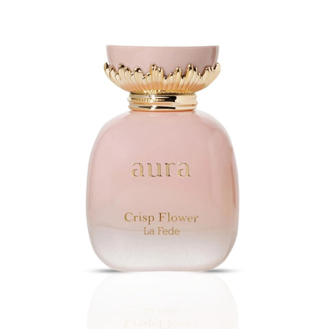 AUCTION Aura Crisp Flower La Fede Eau De Parfum 100ML (3.4oz) By Khadlaj (Velvet Pouch)