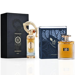 Sehr EDP Spray 100ML (3.4 OZ) By Lattafa & Riqqa EDP Spray 100ML (3.4 OZ) By Ard Al Zaafaran | Long Lasting & Luxurious Blend Of Spicy, Floral, Sweet Fragrances. (PRESTIGE BUNDLE) - Intense Oud