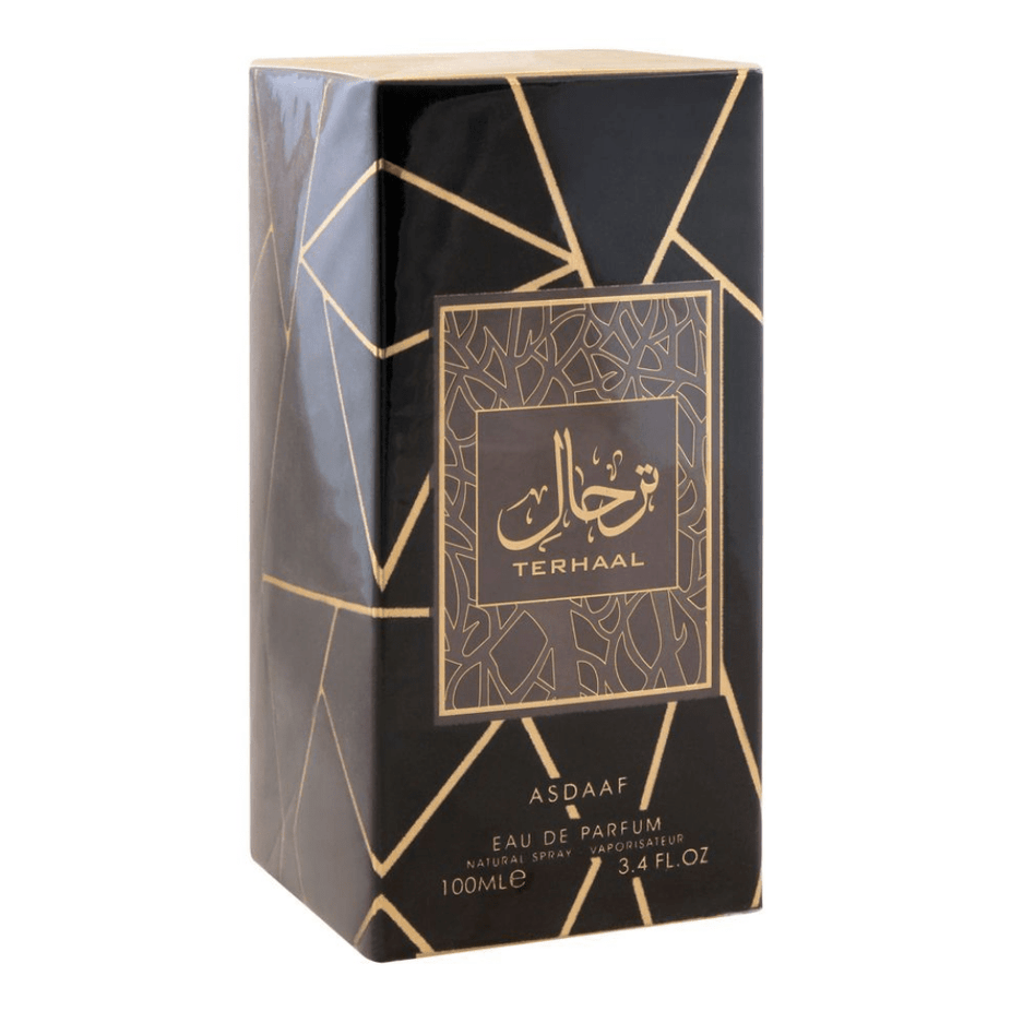Asdaaf Terhaal Asdaaf EDP Eau De Parfum 100ML bottle with elegant packaging and floral design.