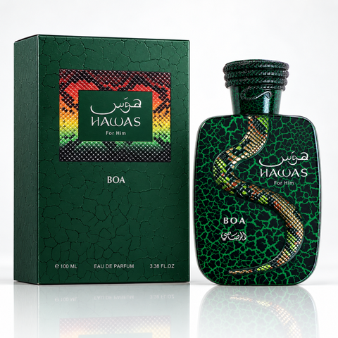 Hawas BOA For Him Limited Edition Eau De Parfum Spray 100ml (3.38 oz) by Rasasi