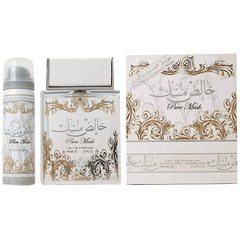 Pure Musk w/ DEO Unisex EDP - 100ML by Lattafa - Intense oud