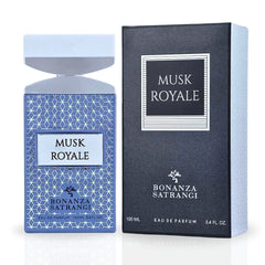 Musk Royale EDP Spray 100ML (3.4 OZ) by Bonanza Satrangi | Long Lasting, Elegant, Warm, Sensual, Luxurious Fragrances. - Intense Oud