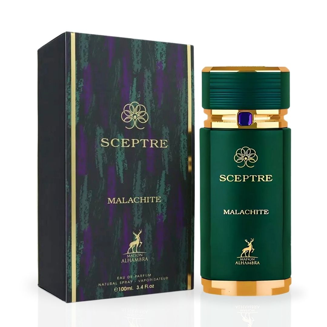 Sceptre Malachite EDP Spray 100ML (3.4Oz) By Maison Alhambra | Long Lasting & Luxurious Fragrance. - Intense Oud