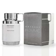 Odyssey Homme White Edition EDP Spray 100ML (3.4OZ) by Armaf | Long Lasting, Exquisite, Signature Scents. - Intense Oud