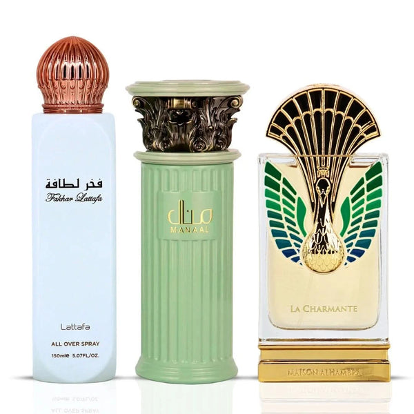 Manaal by Ard Al Zaafaran & La Charmante by Maison Alhambra - Eau de P