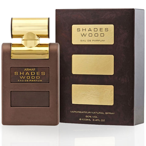 Shades Wood EDP Spray 100ML (3.4 OZ) By Armaf | Long Lasting, Luxurious, Refreshing, Woody Scent. - Intense Oud