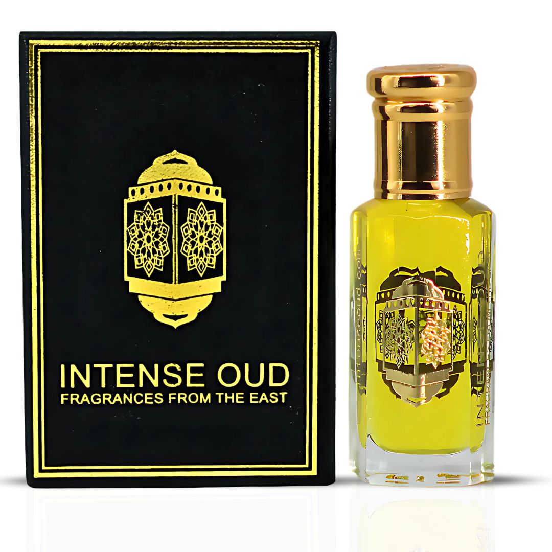 Gardenia Musk Perfume Oil 12ML (0.40 OZ) with Black Gift Box by Intense Oud | A Luminous Blend of Radiant Florals and Soft Musk. - Intense Oud