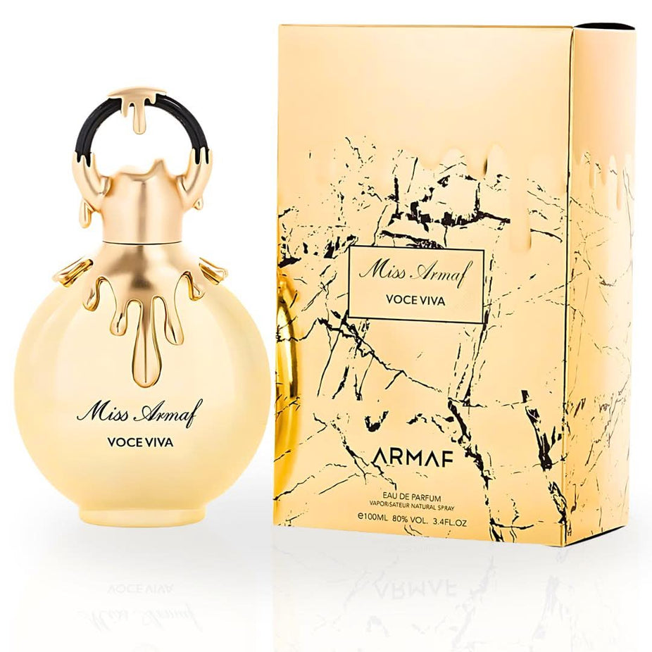 Armaf Miss Armaf Voce Viva EDP spray 100ml bottle with floral and feminine fragrance design.
