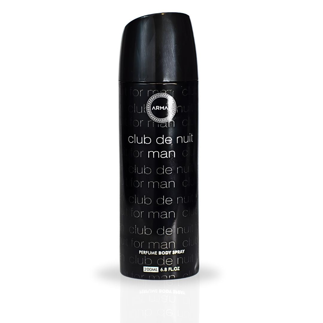 Club De Nuit Man Perfumed Body Spray 200ML (6.8 OZ) By Armaf | Unleash Your Confidence with Every Spray. - Intense Oud