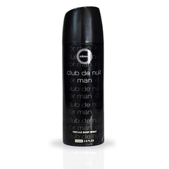 Club De Nuit Man Perfumed Body Spray 200ML (6.8 OZ) By Armaf | Unleash Your Confidence with Every Spray. - Intense Oud