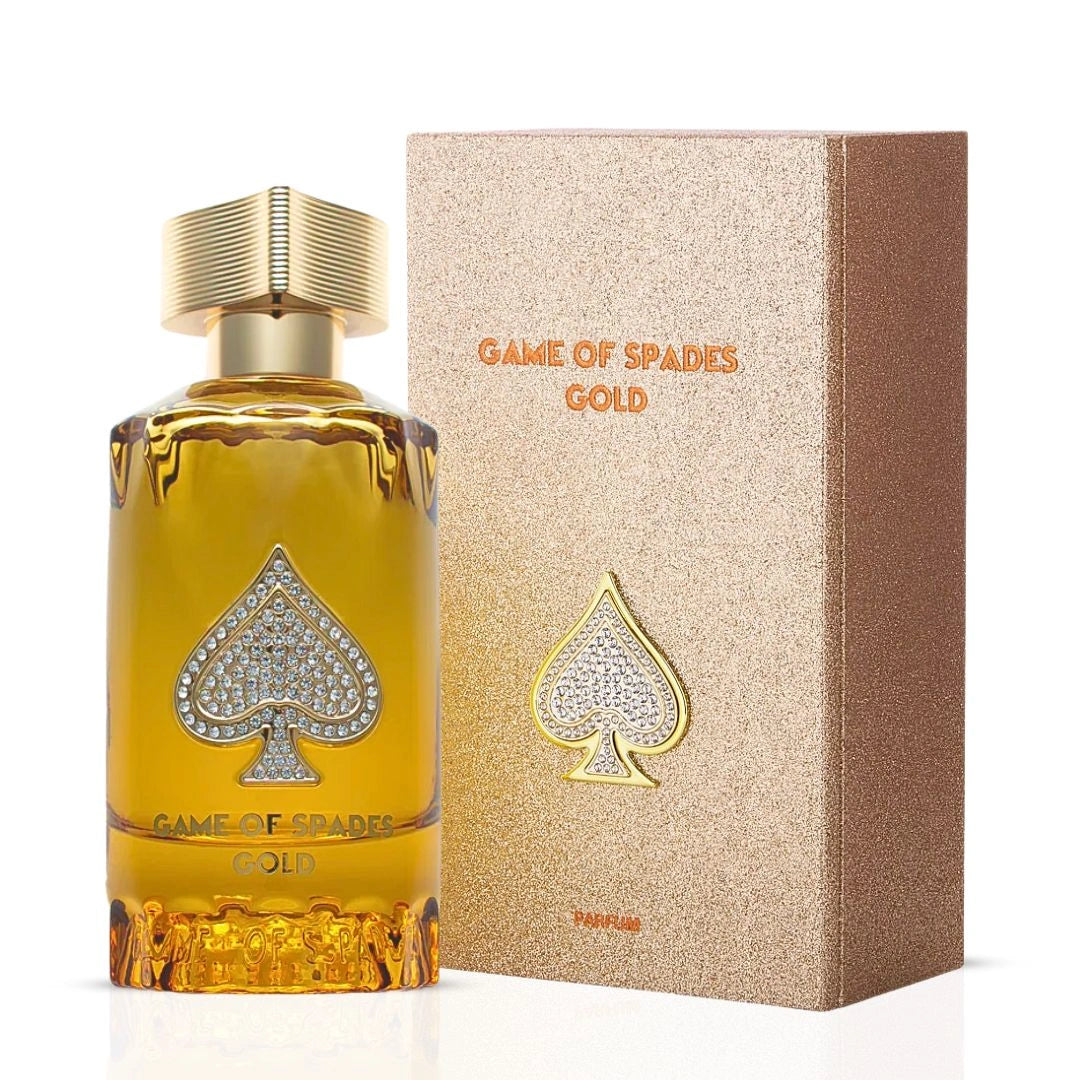 Game Of Spades Gold Parfum Spray 100ml (3.4 fl oz) by Jo Milano Paris - Intense Oud