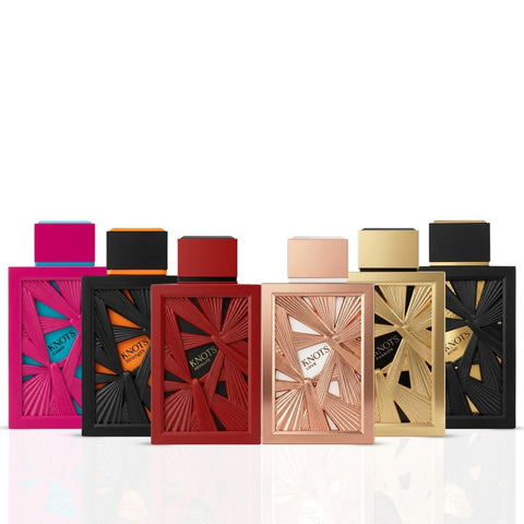 KNOTS Absolute, Bond, Candy, Love, Passion & Strength Eau de Parfum Sprays 100ml (3.4 oz) by Aura by Aura (Collection)