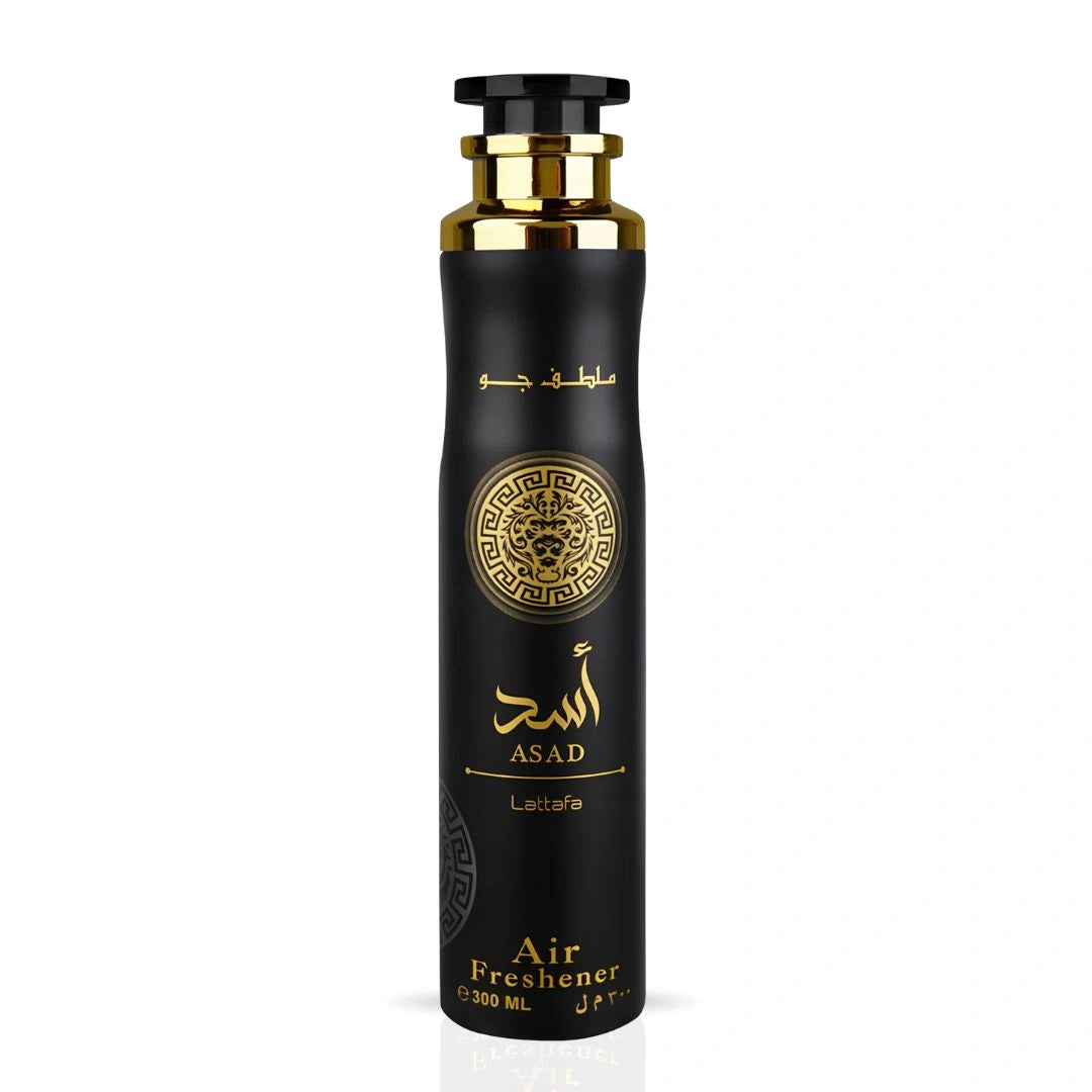Asad Air Freshener 300ml (10.1 oz) by Lattafa | No Ordinary Freshness – A Statement in Scent - Intense Oud