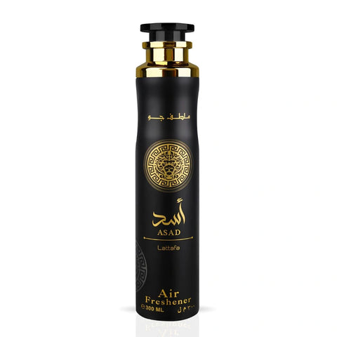 Asad Air Freshener 300ml (10.1 oz) by Lattafa | No Ordinary Freshness – A Statement in Scent - Intense Oud