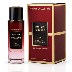 Mystery Tobaco EDP Spray 100ML (3.4 OZ) by Bonanza Satrangi | Long Lasting, Bold, Opulent, Woody, Luxurious Fragrances. - Intense Oud