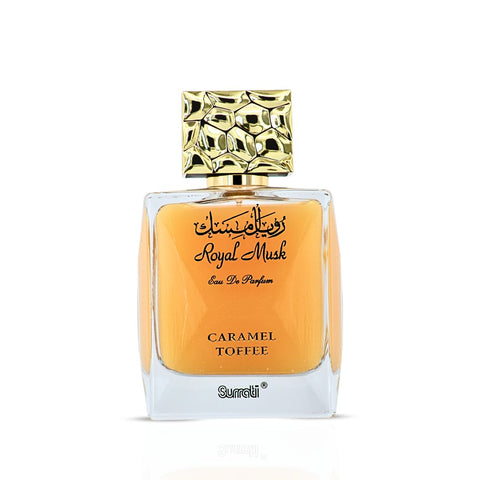 Royal Musk Caramel Toffee Eau de Parfum Spray 100ml (3.4 oz) by Surrati (Auction) (Velvet Pouch)